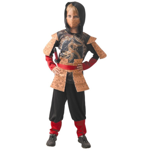Déguisement Samouraï enfant luxe mortal kombat scorpion en vente à Be Happy