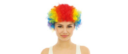Perruque de Clown multicolore adulte et enfant en vente à Paris et en ligne