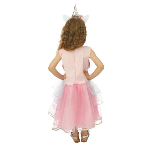 Déguisement robe licorne pour bébé comprenant une robe et un serre tête en vente à Be Happy