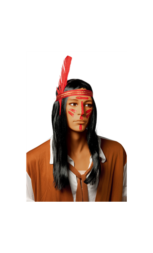 Perruque Indien d'Amérique