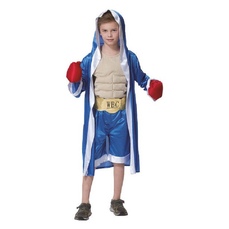 Déguisement champion de boxe, boxeur enfant luxe en vente à Be Happy