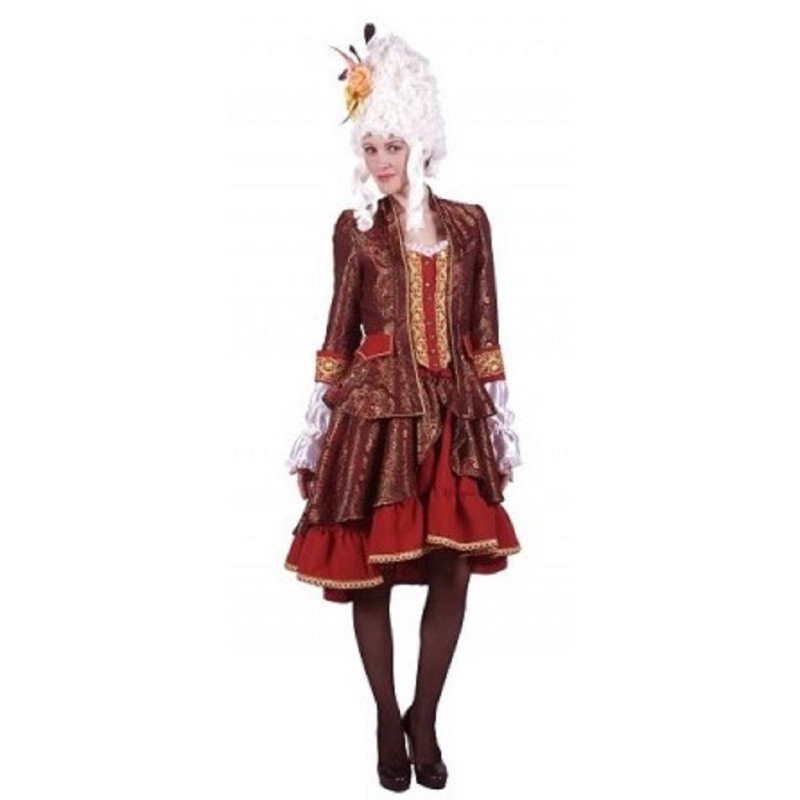 Location robe baroque luxe 16ème siècle à Paris