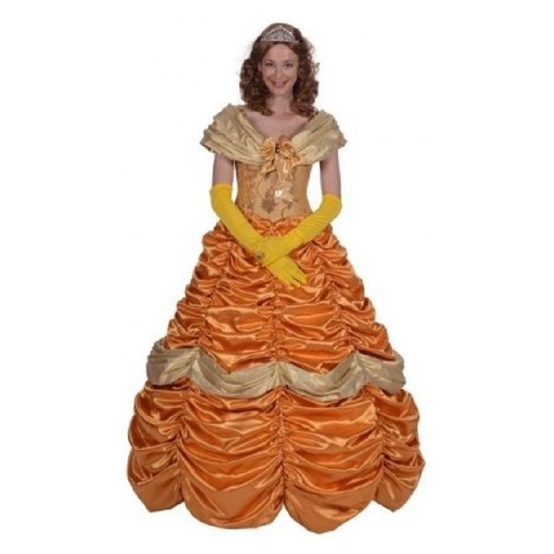 Location robe de princesse victorienne La Belle, Disney collector pour adulte à Paris chez Be Happy