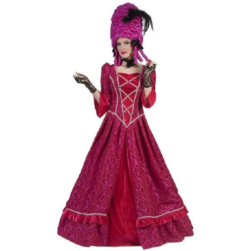 Robe marquise baroque rose