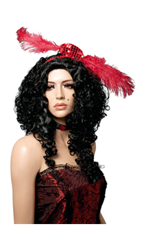 Perruque Western Noir