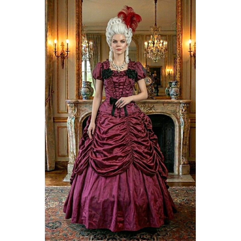 Location robe marquise Lucie violette costume Versailles Paris