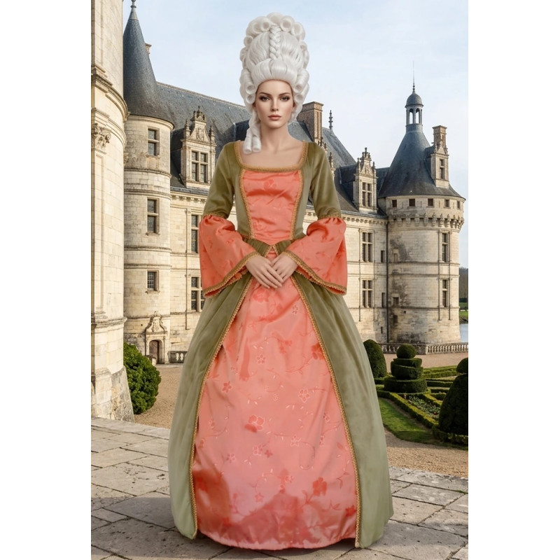 Location robe marquise Emilia époque 18ème siècle luxe chez Be Happy à Paris
