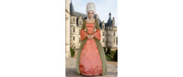 Location robe marquise Emilia époque 18ème siècle luxe chez Be Happy à Paris