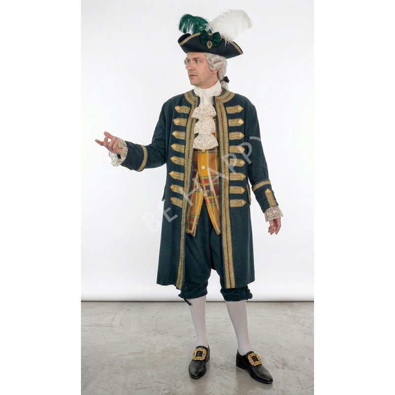 Location costume 18ème siècle Marquis de Brinvilliers à Be Happy Store Paris