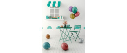 10 Ballon Joyeux anniversaire Chromé