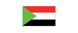 Drapeau du Soudan en polyester 150x90 cm en vente chez Be Happy Store à Paris