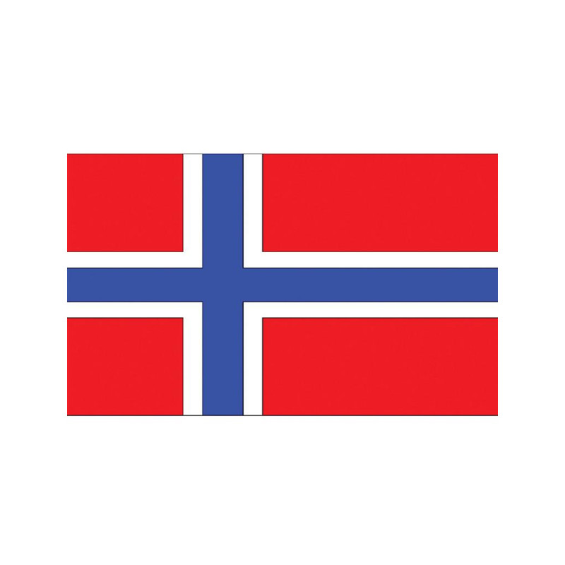 Drapeau de la Norvège en polyester 150x90 cm en vente chez Be Happy Store à Paris