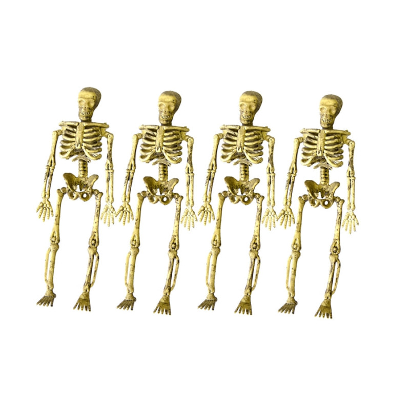 Lot de 4 squelette articulé 14.5cm