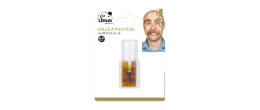 Colle à postiche, moustache, barbe. Maquillage colle pour visage adule en vente chez Be Happy