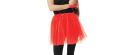 Tutu rouge en tulle de 40cm en vente chez Be Happy à Paris
