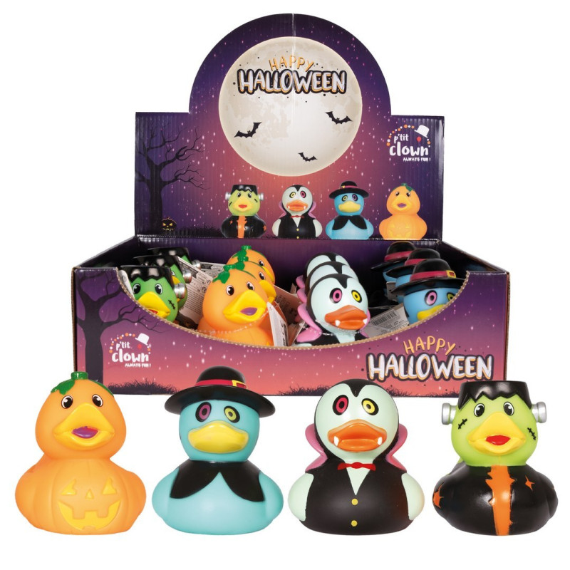 canard jaune spécial édition Halloween en vente à Paris chez Be Happy, boutique Halloween