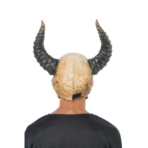 Masque squelette démoniaque ensanglanté premium pour adulte en vente à Paris.