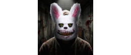 Masque Lapin Tueur sanglant, Scary Rabbit – Masque Labubu Halloween en vente à Paris