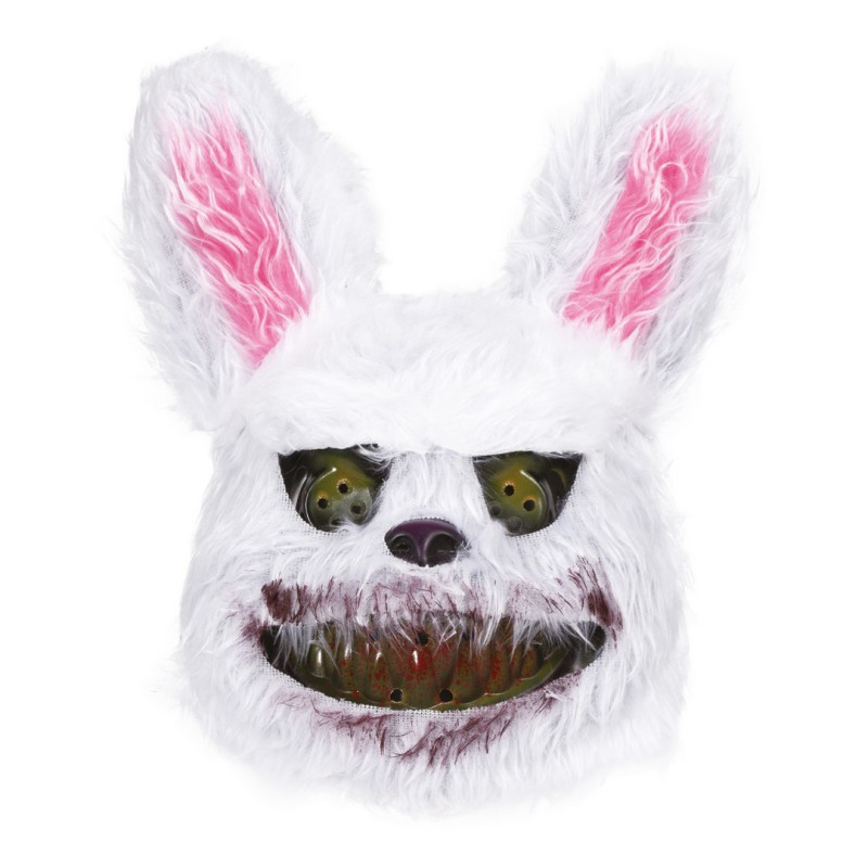 Masque Lapin Tueur sanglant, Scary Rabbit – Masque Labubu Halloween en vente à Paris