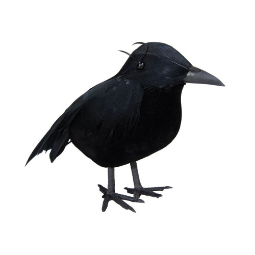 Corbeau décoratif 16cm