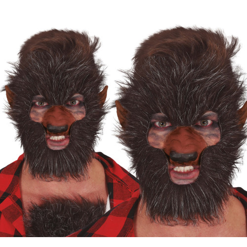 Poils visage Loup-Garou