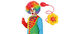 Fleur Lance Eau pour déguisement clown en vente chez Be Happy
