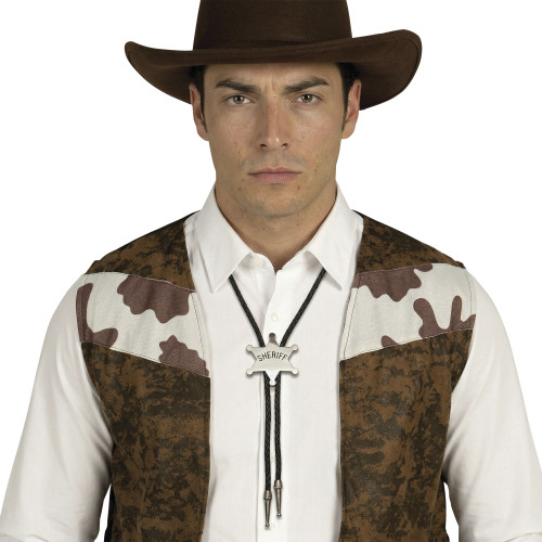 Collier Shérif métal