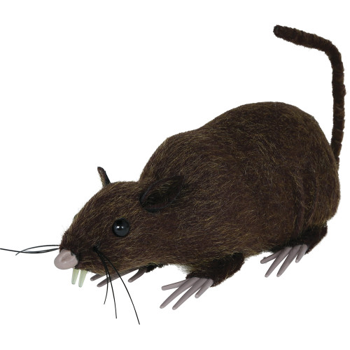 Fausse souris réaliste de 15cm avec poils en vente chez Be Happy pour farces ou Halloween