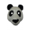 Masque Panda Enfant