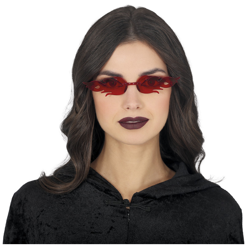 Lunettes flamme rouge