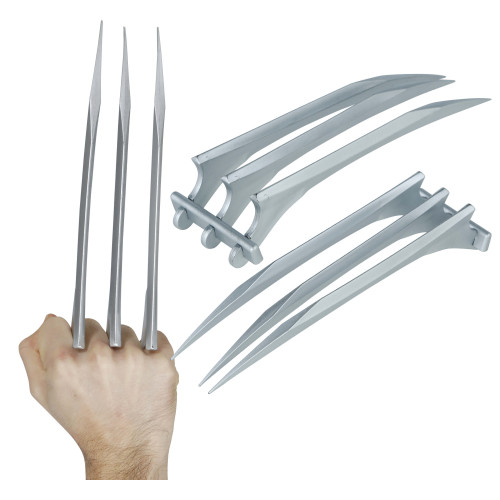 Griffes de Wolverine 25cm 3 lame pour déguisement Xmen ou loup garou en vente à Paris Be Happy