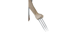 Griffes de Wolverine 25cm 3 lame pour déguisement Xmen ou loup garou en vente à Paris Be Happy
