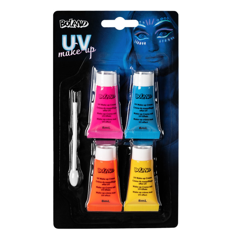 Set maquillage UV 4 couleurs
