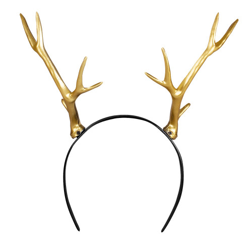 Serre-tête cornes de cerf, biche doré en vente chez Be Happy à Paris
