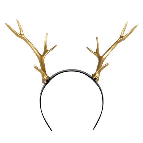 Serre tête cornes de cerf, biche doré en vente chez Be Happy à Paris