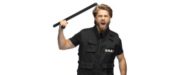 Matraque de police taille réelle en PVC rigide en vente.