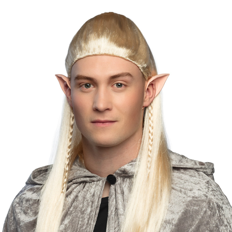 Perruque Elfe Legolas blond