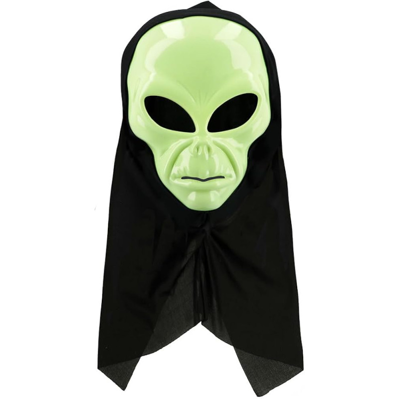 Masque Alien avec cagoule