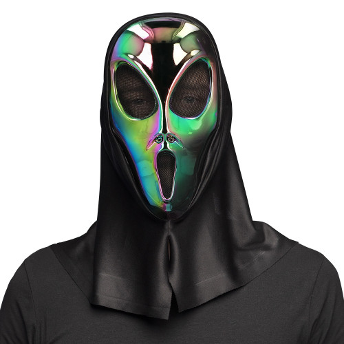 Masque Extra-Terrestre avec cagoule